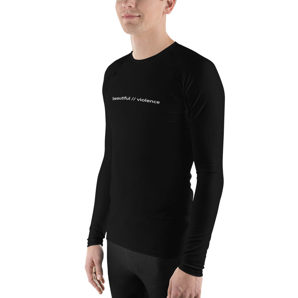 Men's Beautiful Violence Rash Guard